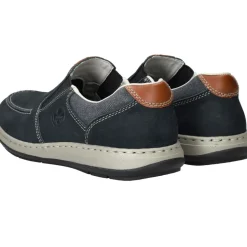 Rieker Instappers Blauw Heren