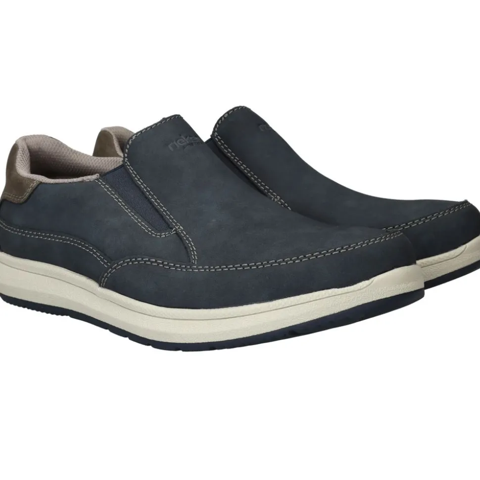 Rieker Instappers Blauw Heren