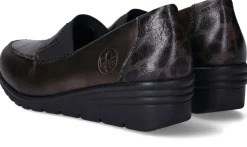 Rieker Instappers Bruin Dames