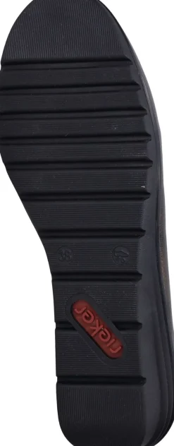 Rieker Instappers Bruin Dames