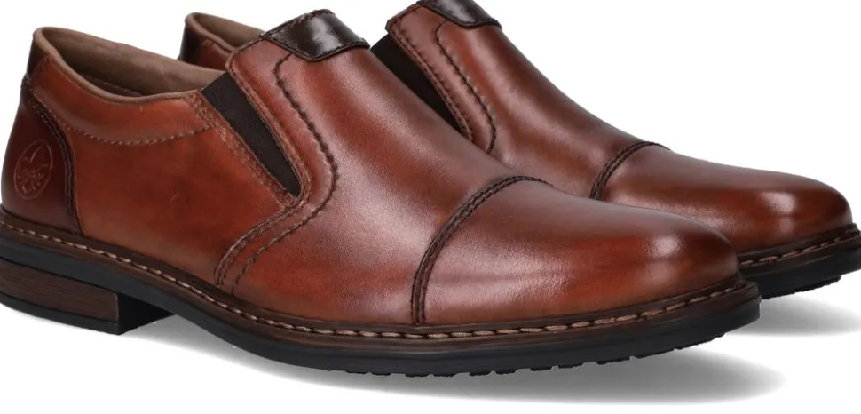 Rieker Instappers Bruin Heren