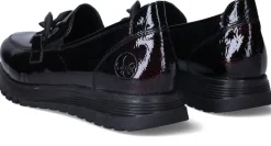 Rieker Instappers Rood Dames