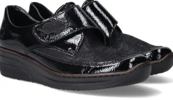 Rieker Instappers Zwart Dames