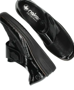 Rieker Instappers Zwart Dames