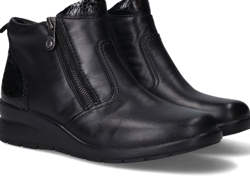 Rieker Instappers Zwart Dames