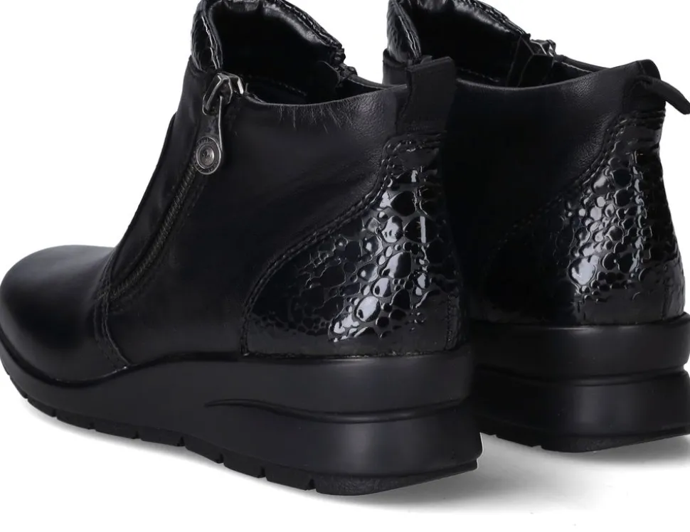 Rieker Instappers Zwart Dames