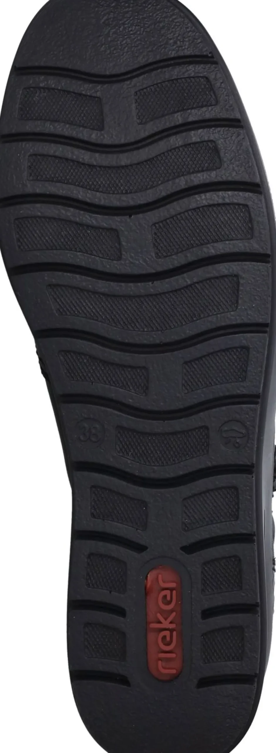 Rieker Instappers Zwart Dames