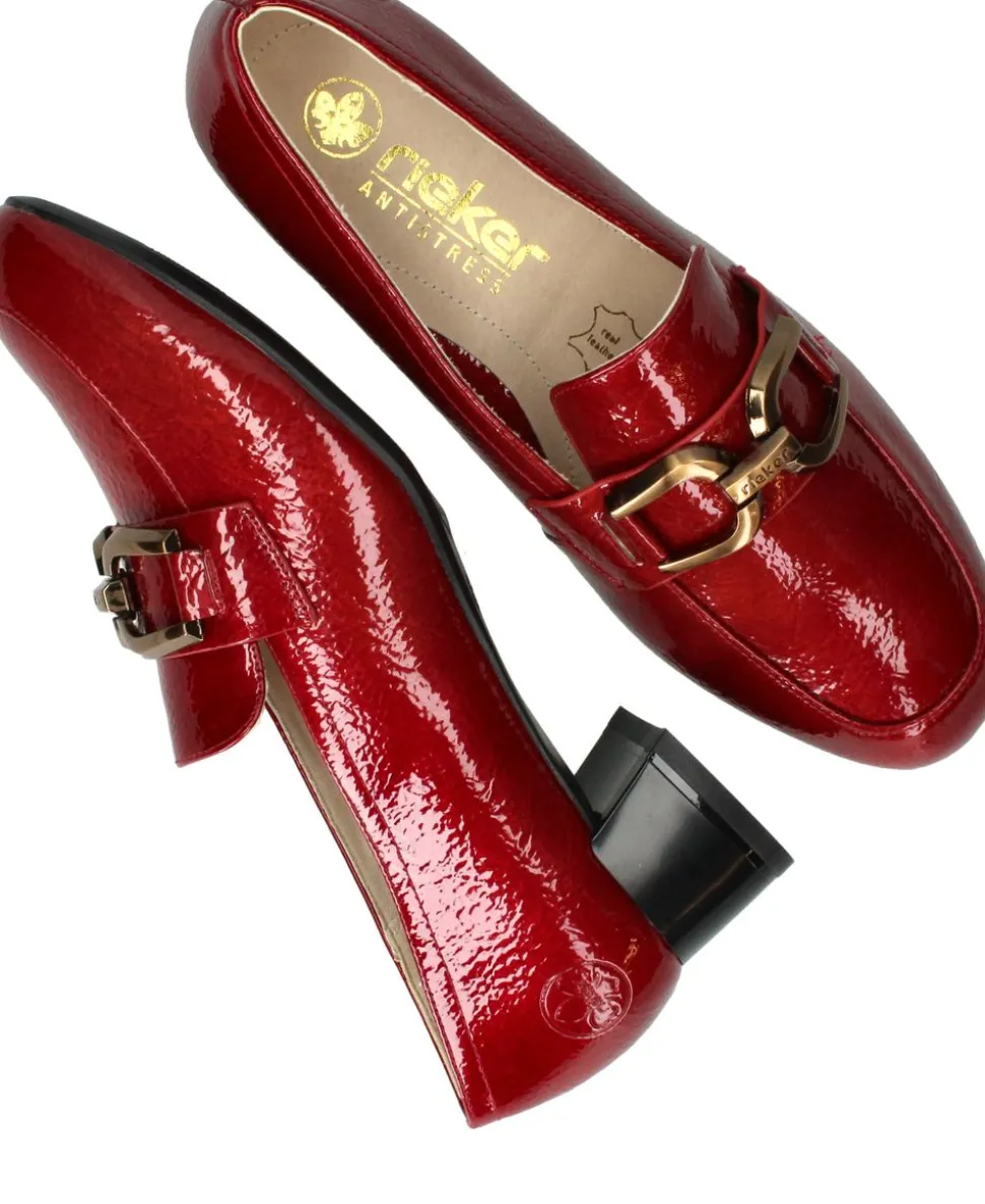 Rieker Pumps Rood Dames