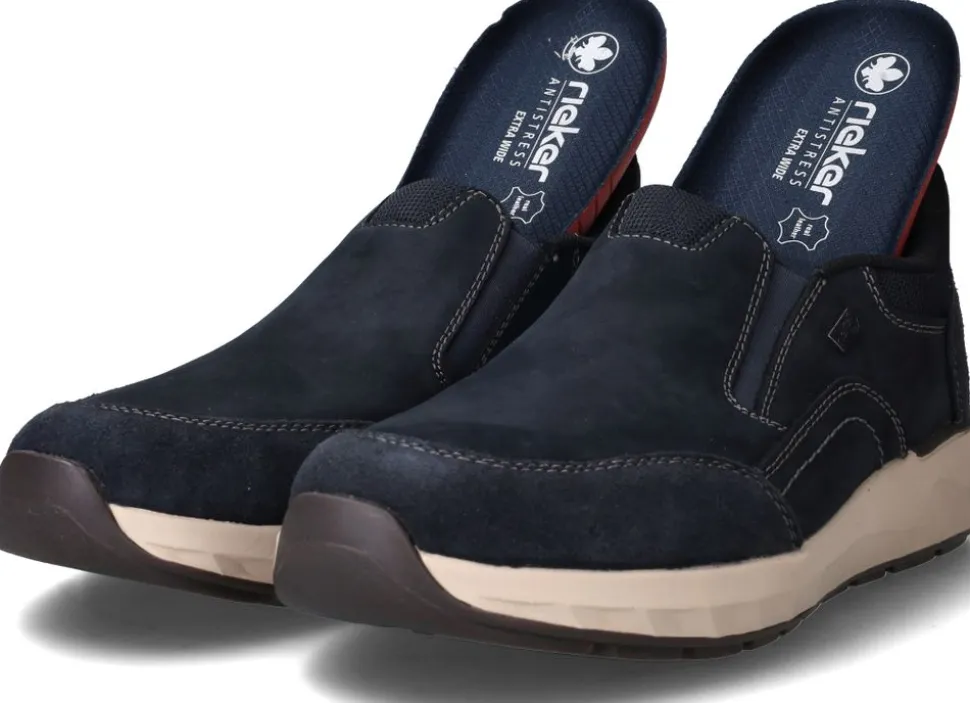 Rieker R-TEX Instappers Blauw Heren