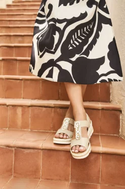 Rieker Sandalen Beige Dames