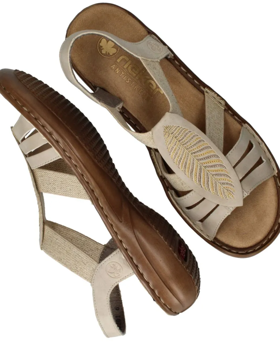 Rieker Sandalen Beige Dames