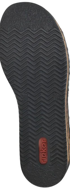 Rieker Sandalen Blauw Dames