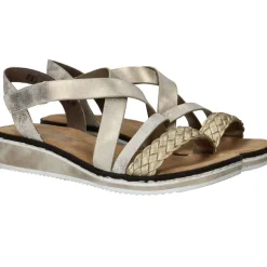Rieker Sandalen Goud Dames