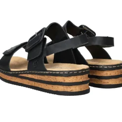 Rieker Sandalen Zwart Dames