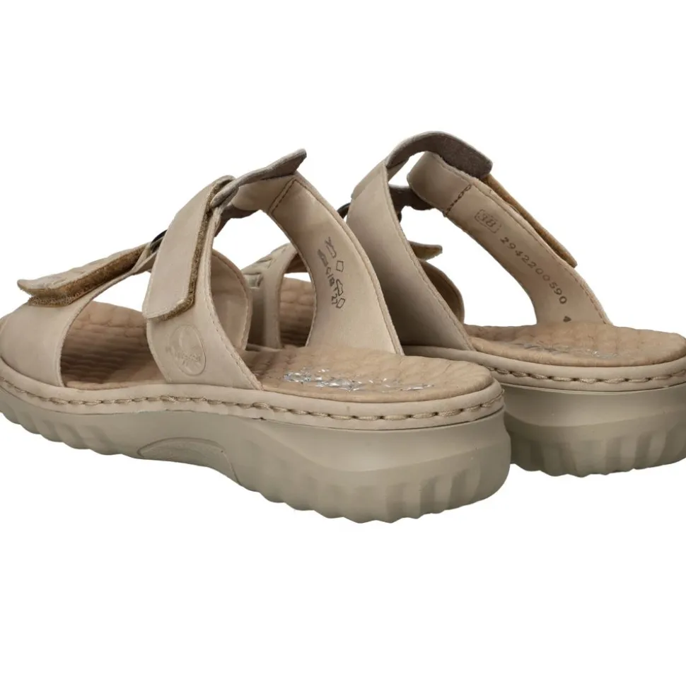 Rieker Slippers Beige Dames