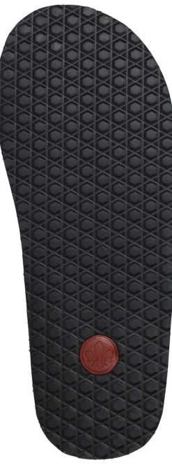 Rieker Slippers Blauw Heren