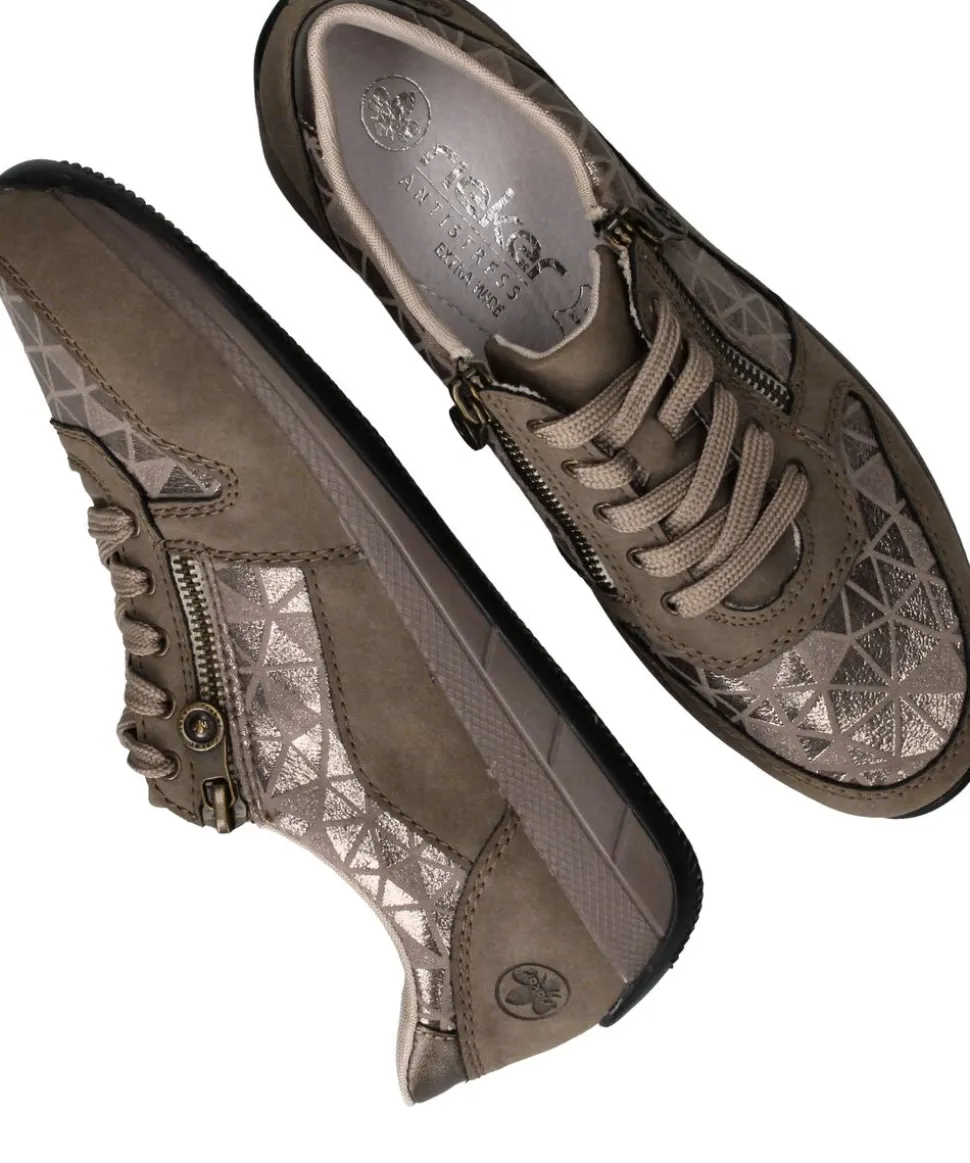 Rieker Sneakers Beige Dames