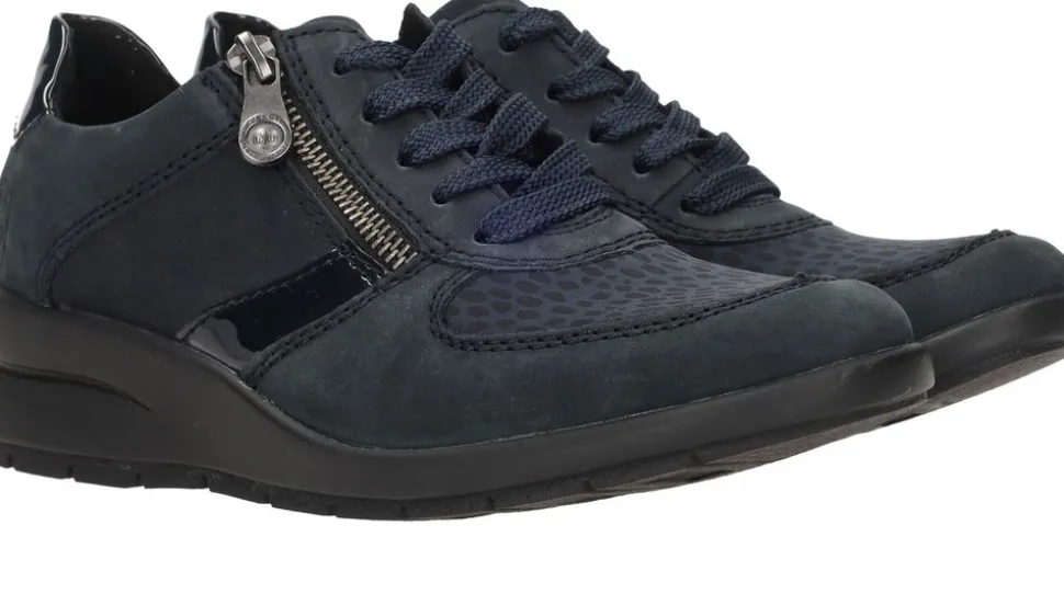 Rieker Sneakers Blauw Dames