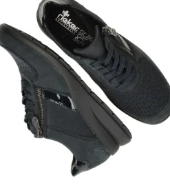 Rieker Sneakers Blauw Dames