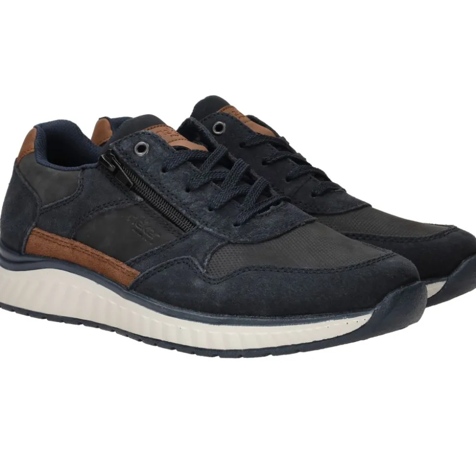 Rieker Sneakers Blauw Heren