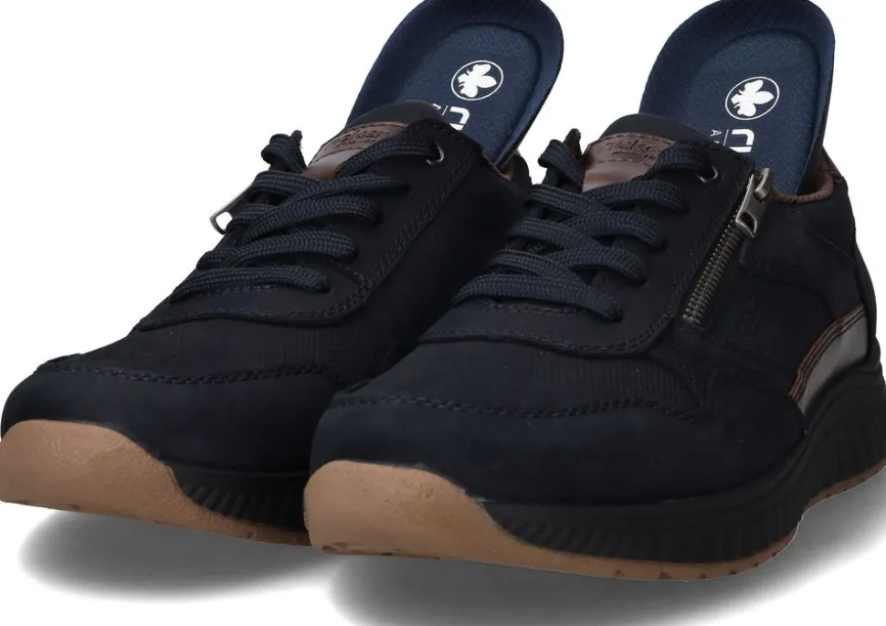 Rieker Sneakers Blauw Heren