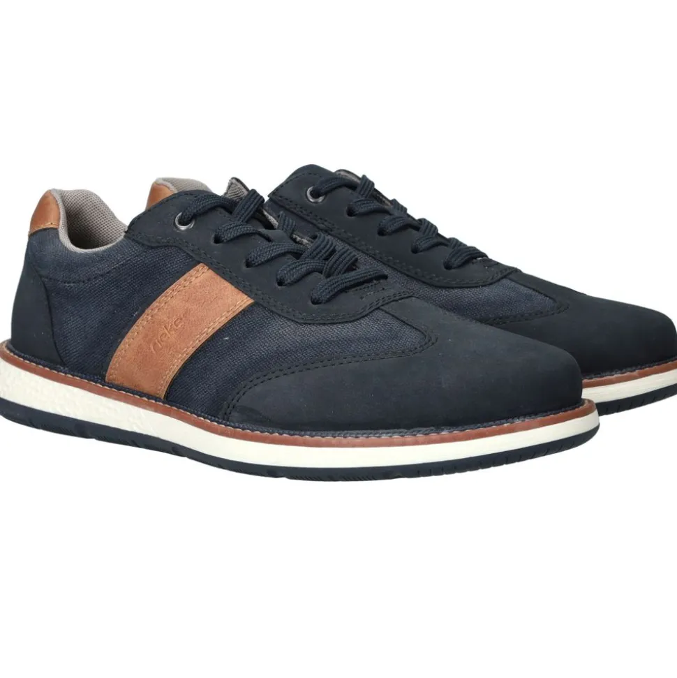 Rieker Sneakers Blauw Heren