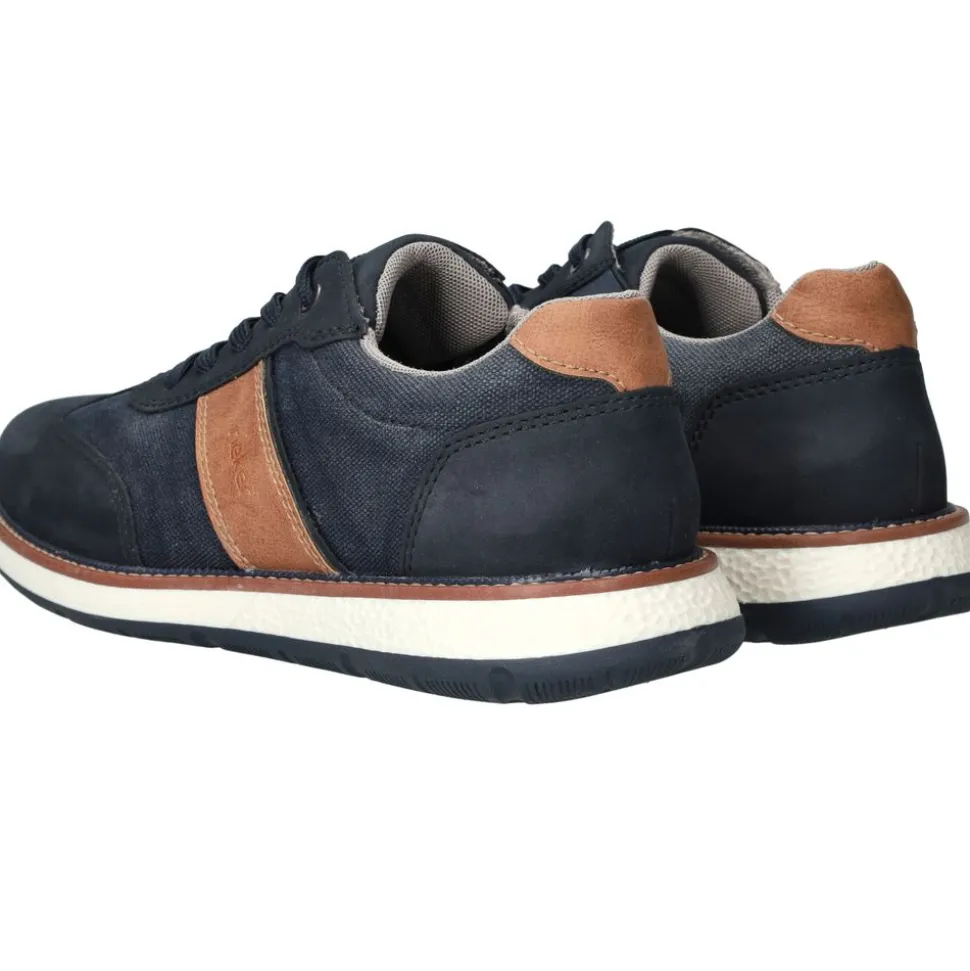Rieker Sneakers Blauw Heren