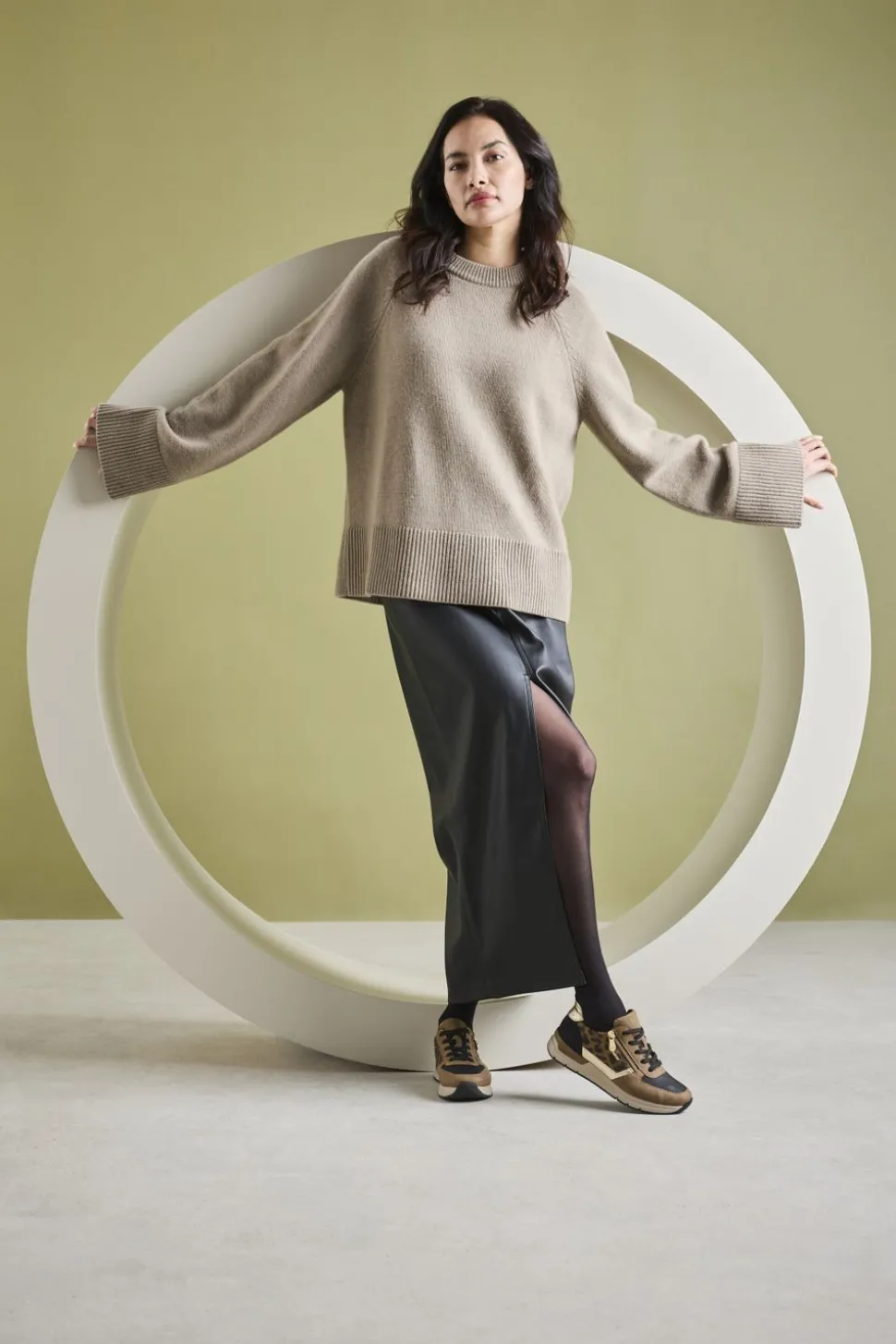 Rieker Sneakers Bruin Dames