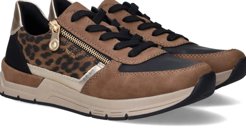 Rieker Sneakers Bruin Dames