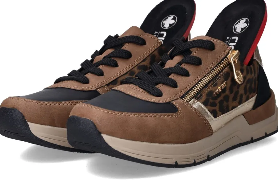 Rieker Sneakers Bruin Dames