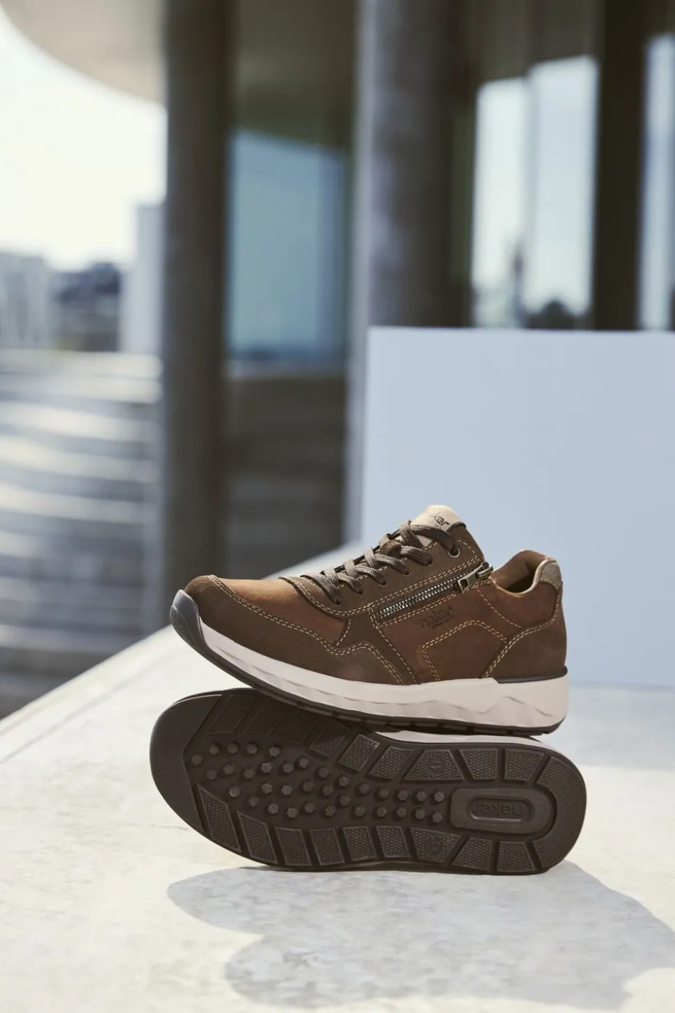 Rieker Sneakers Bruin Heren