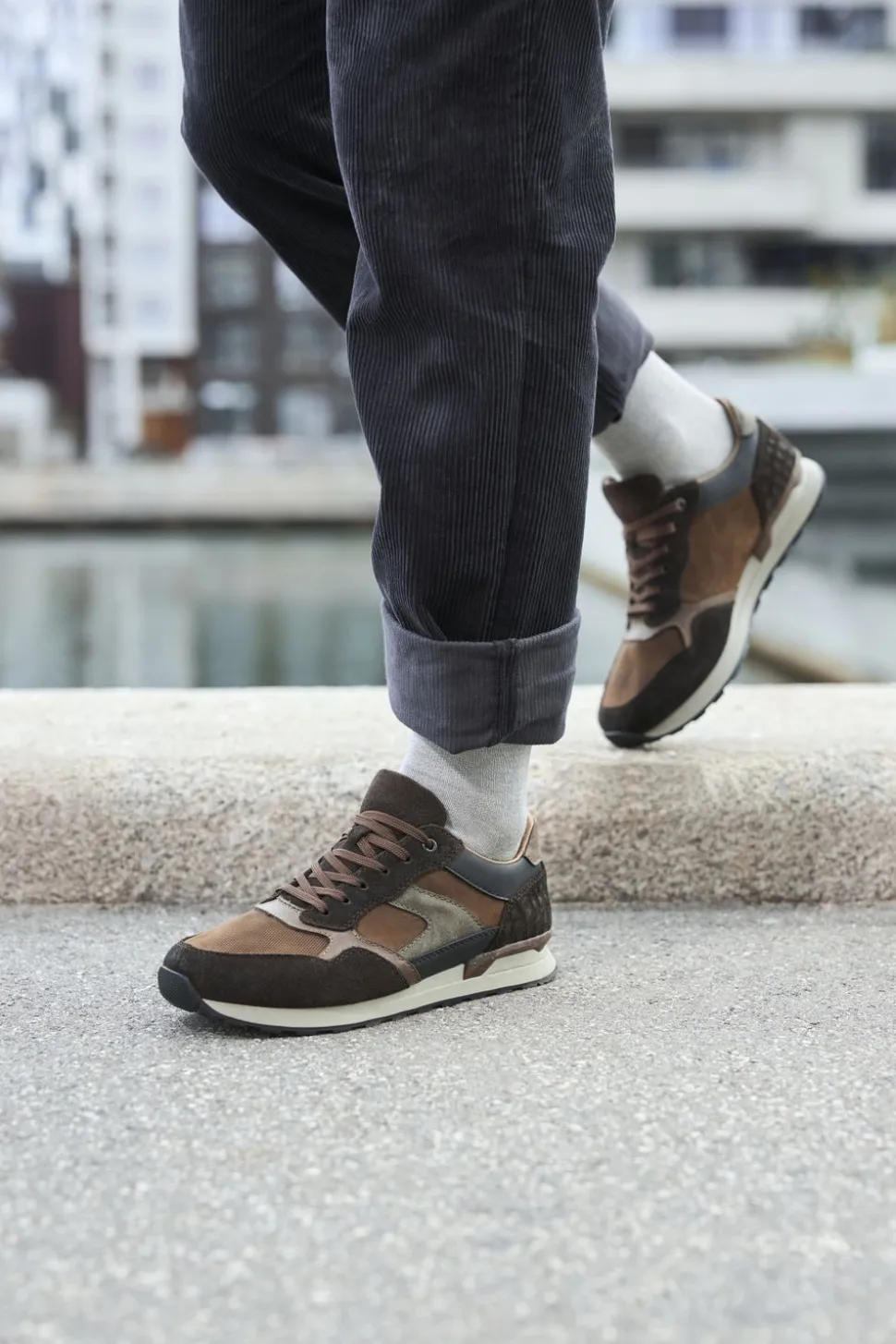 Rieker Sneakers Bruin Heren