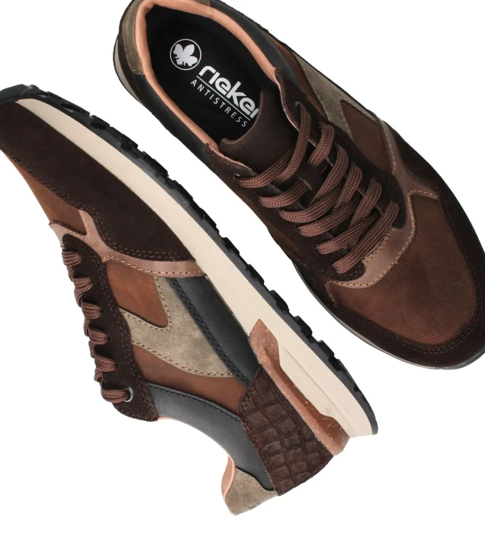 Rieker Sneakers Bruin Heren