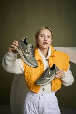 Rieker Sneakers Groen Dames