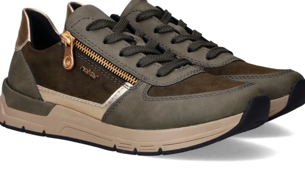 Rieker Sneakers Groen Dames