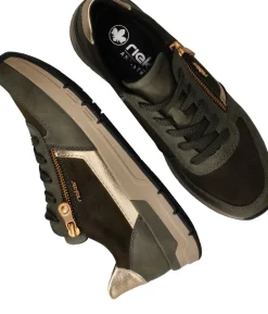 Rieker Sneakers Groen Dames