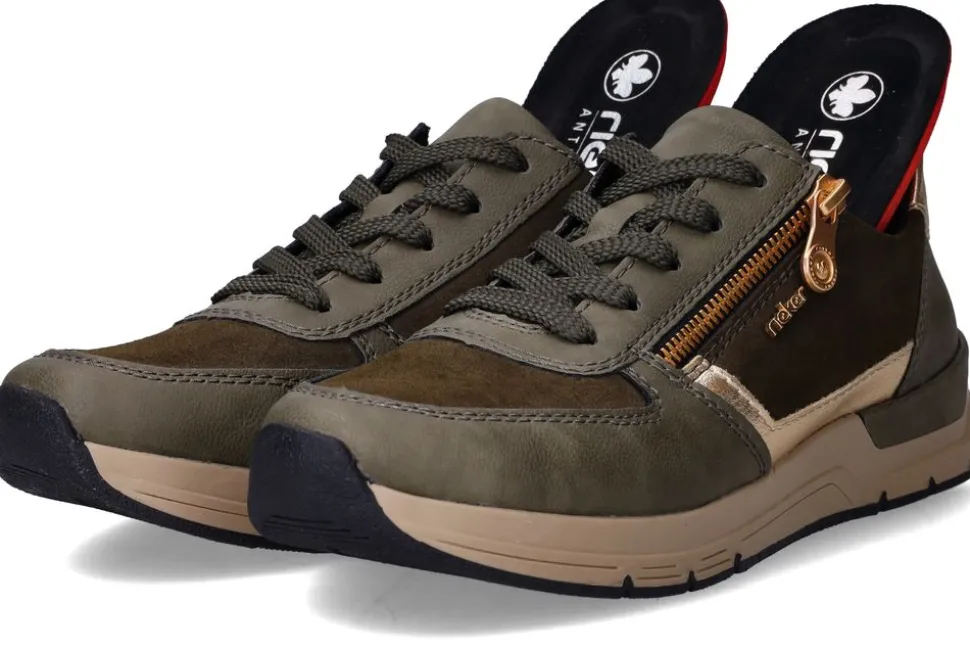 Rieker Sneakers Groen Dames