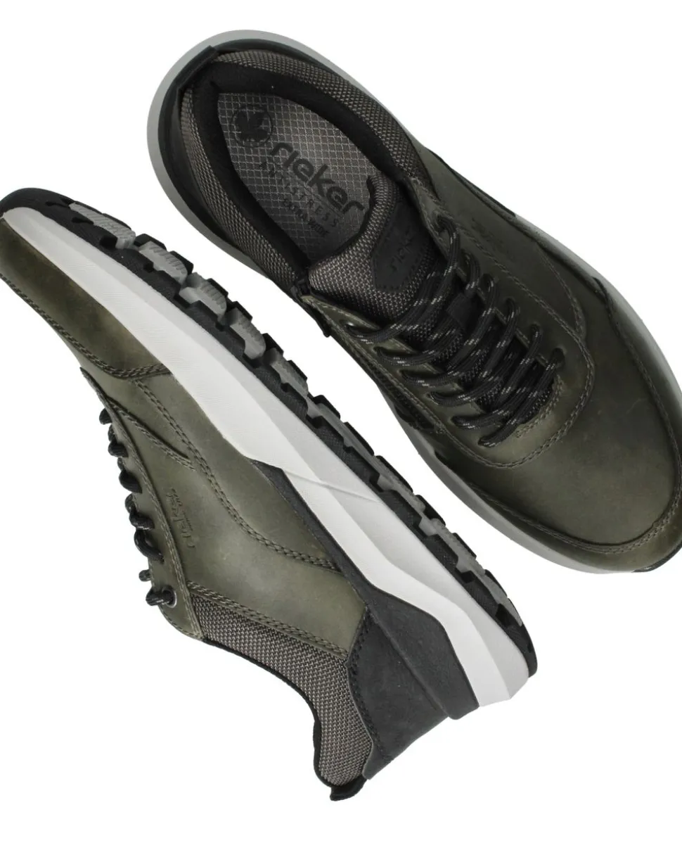 Rieker Sneakers Groen Heren
