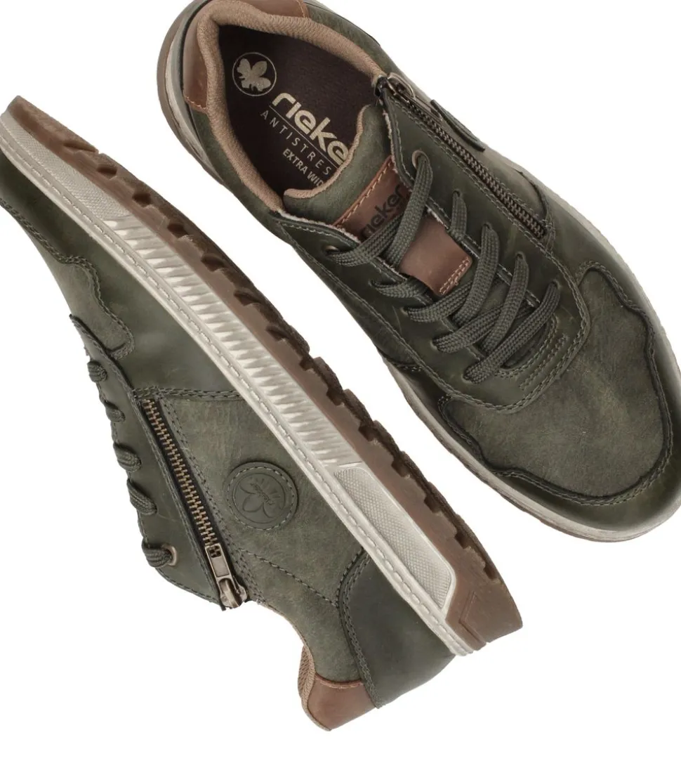 Rieker Sneakers Groen Heren