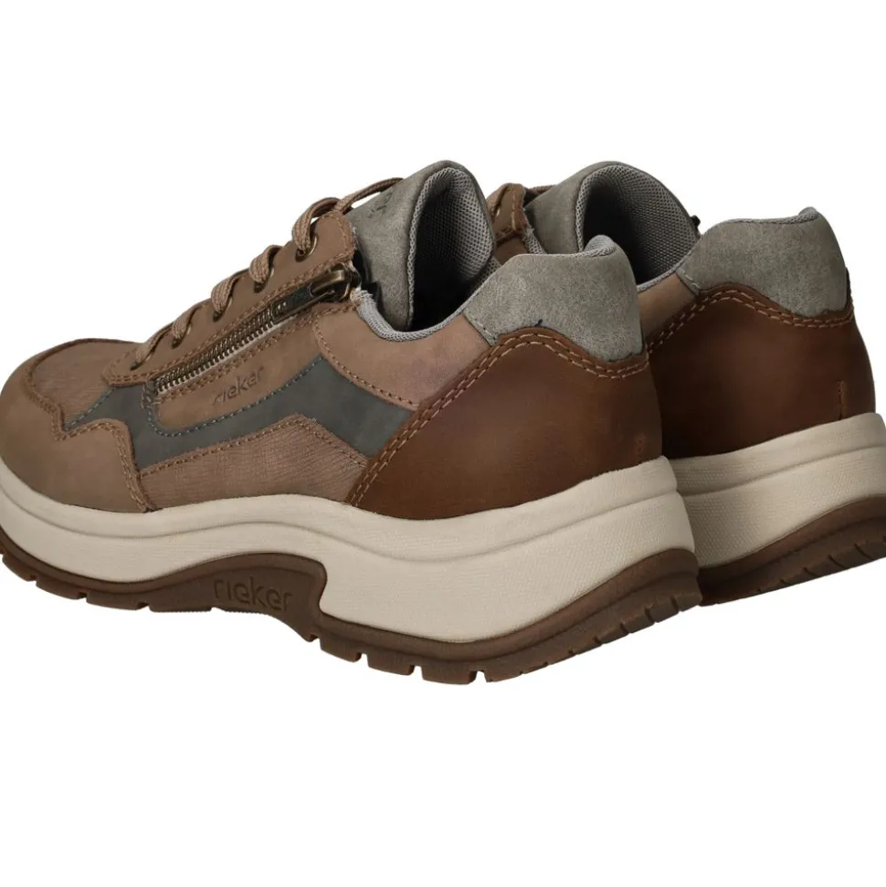 Rieker Sneakers Taupe Heren