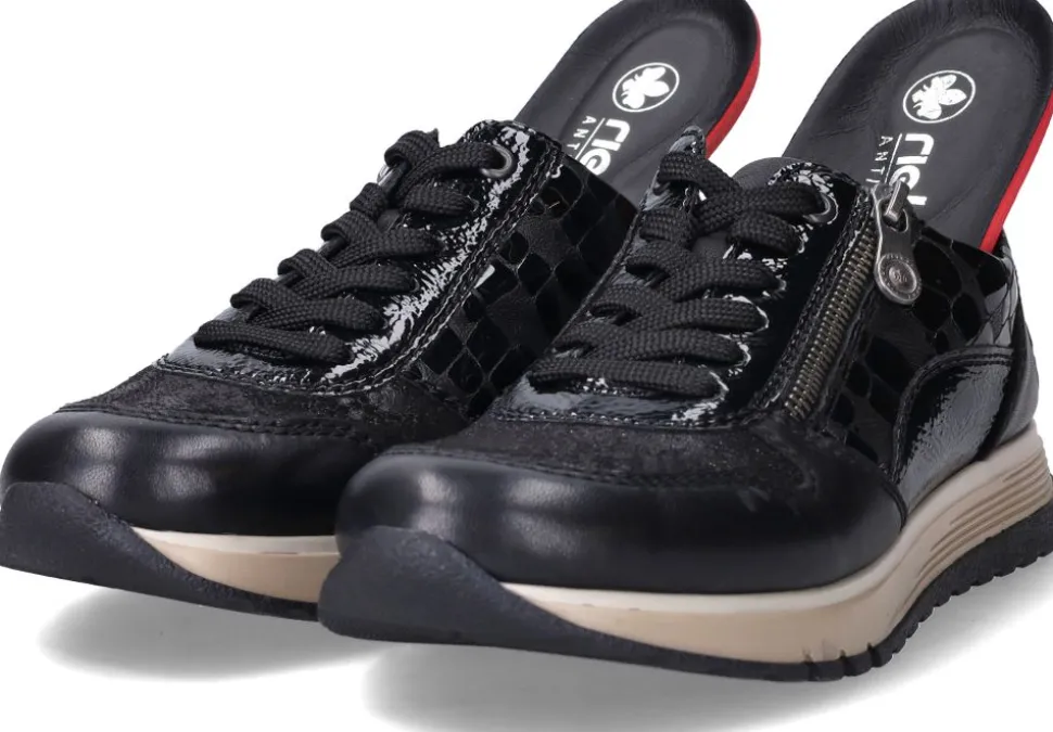 Rieker Sneakers Zwart Dames
