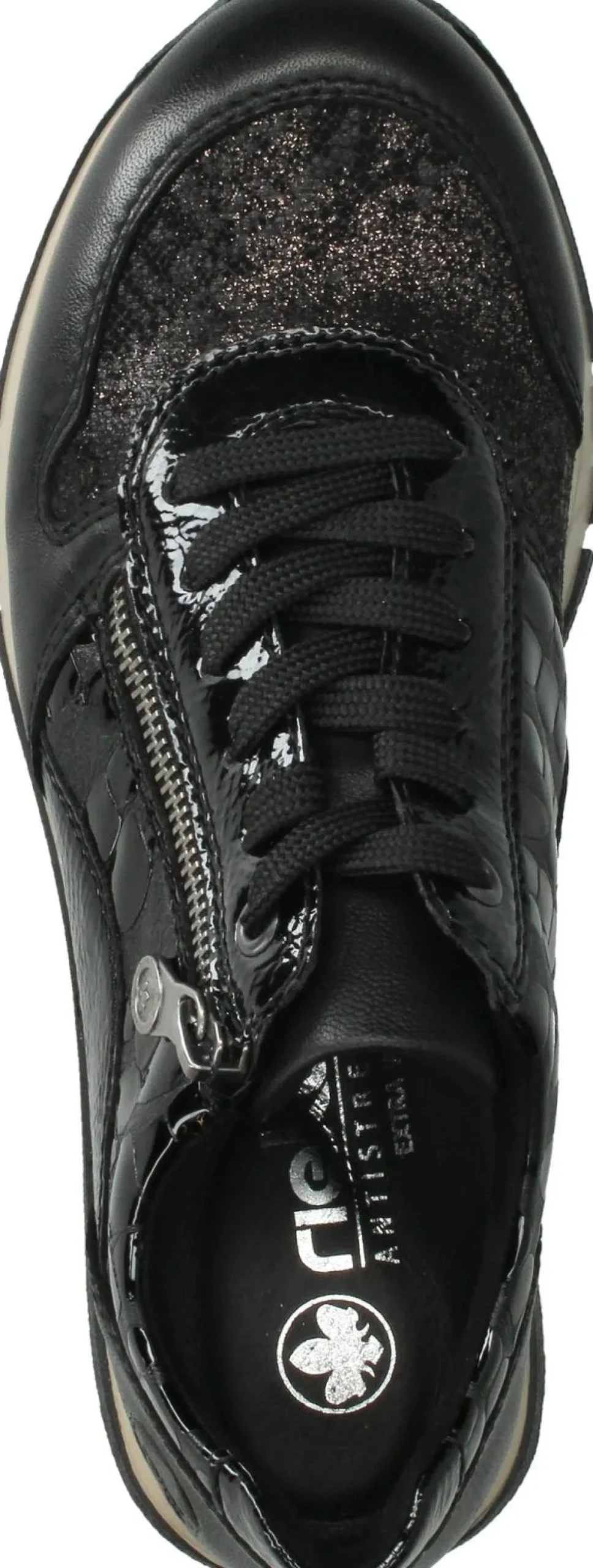 Rieker Sneakers Zwart Dames