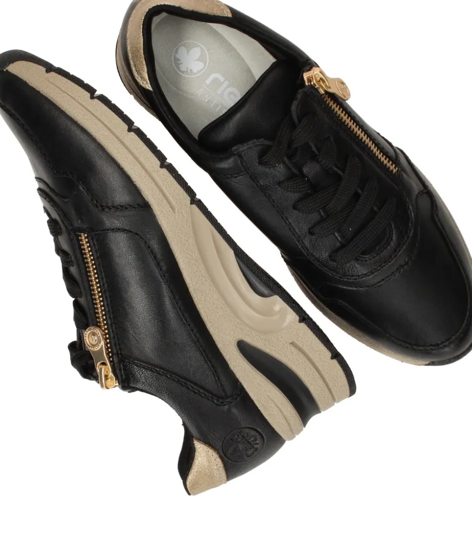 Rieker Sneakers Zwart Dames