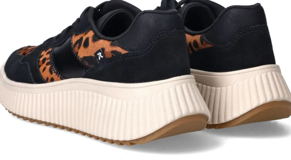 Rieker Sneakers Zwart Dames
