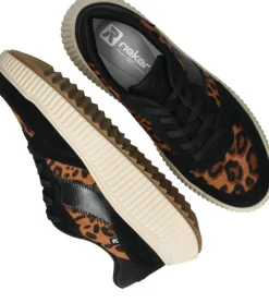 Rieker Sneakers Zwart Dames