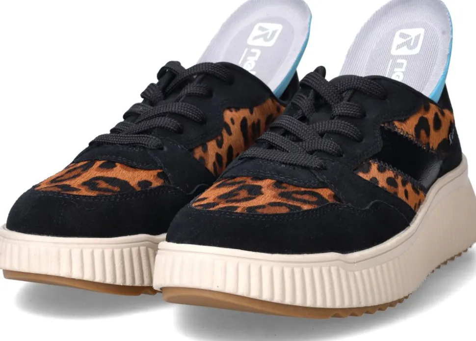 Rieker Sneakers Zwart Dames