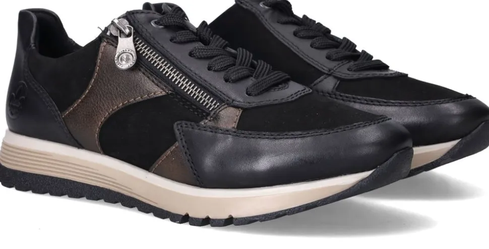 Rieker Sneakers Zwart Dames