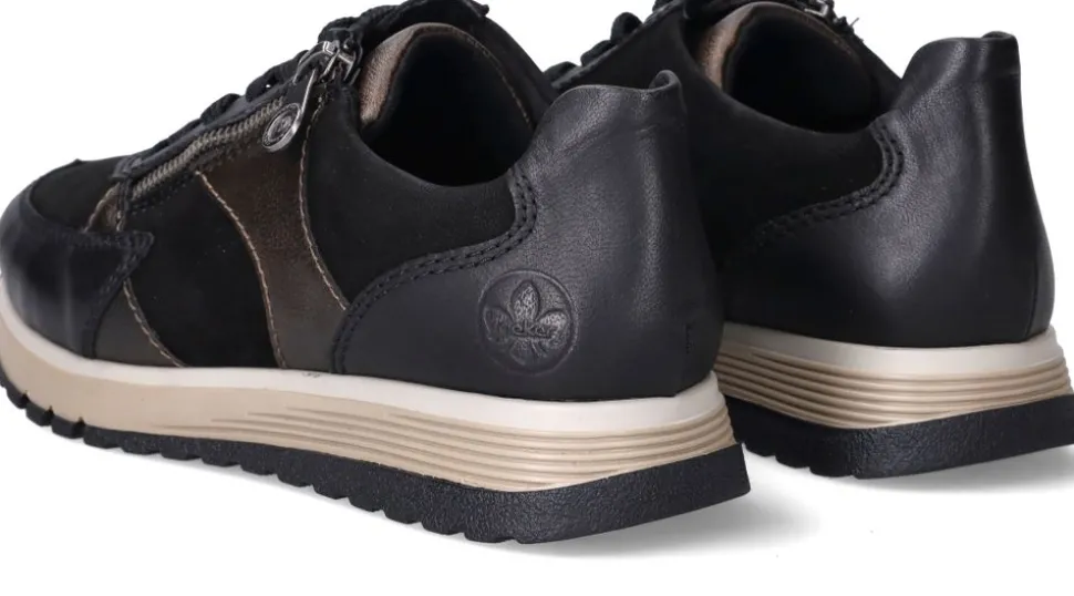 Rieker Sneakers Zwart Dames