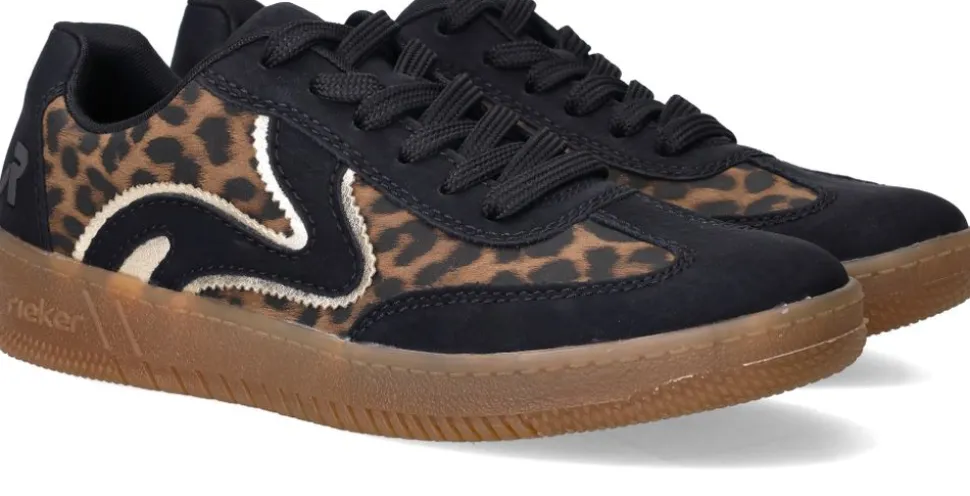 Rieker Sneakers Zwart Dames