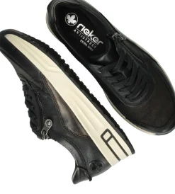 Rieker Sneakers Zwart Dames